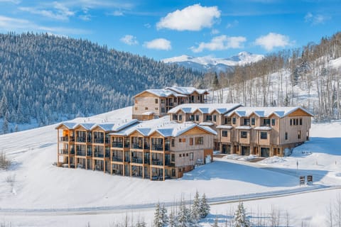 Enjoy ski in / ski out access from our luxury condo in the Saddle Mountain complex!