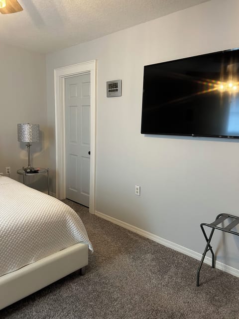 Smart TV in room.