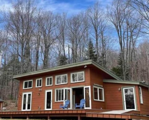 Front of house, early spring