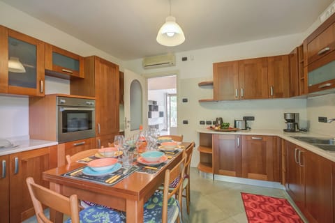 Kitchen and dining area