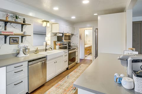 Kitchen | Refrigerator | Keurig Coffee Maker | Main Level