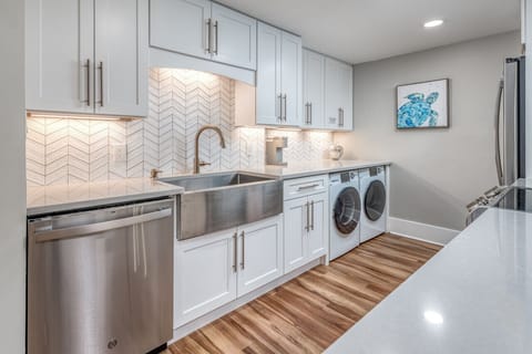 Kitchen with Laundry