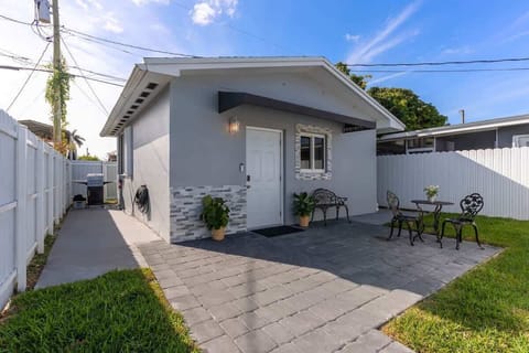 One Bedroom one bathroom  apartment full kitchen. Room has a double Queen size Bunk bed with a full size sleeper sofa in the living room