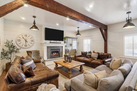 Family room on the main floor