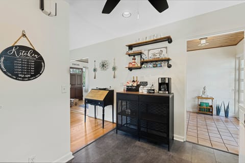 Kitchen with Coffee bar