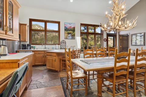 Indoors, Building, Dining Room, Dining Table, Furniture