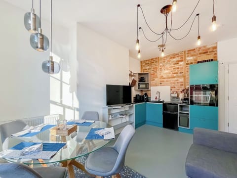 Open plan living space | Apartment Two - Apartments in Gloucester Quays, Gloucester