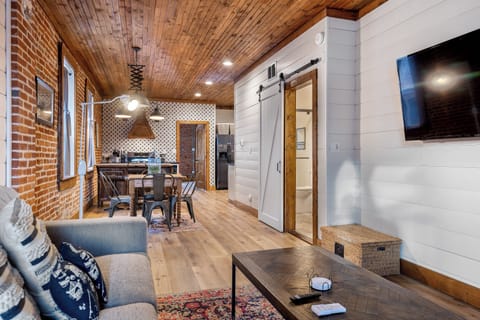 Kitchen View from the Living Room