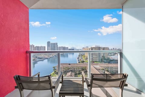 Private balcony view