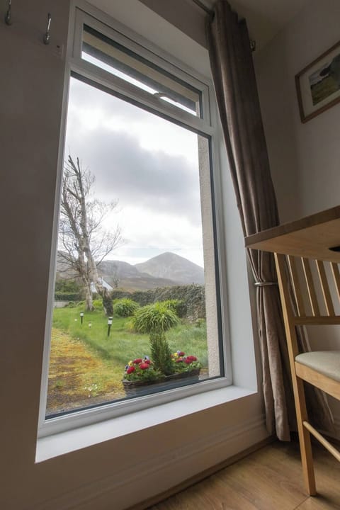 View of Croagh Patrick from front window of the Annexe.