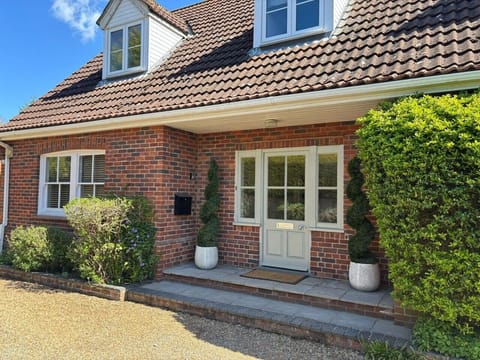 House has off-street parking for four-plus cars, in small, private cul de sac 