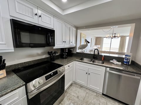 Granite Countertops, New Faucet, Stainless Appliances
