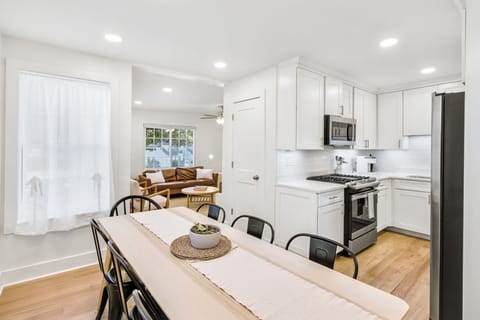 Family Dinners, Made Easy: Our dining area is perfect for family meals and gatherings.