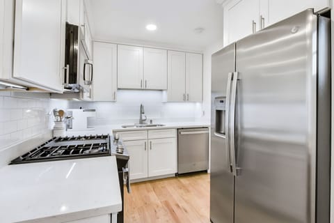 Your Culinary Palace: Our fully-equipped kitchen is perfect for whipping up delicious meals