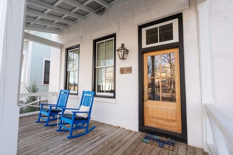 Enjoy your morning coffee on the covered front porch