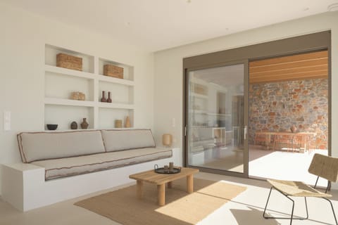 Living room provides a cosy space to relax. 