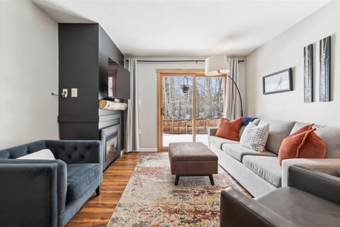 Living Room, Snowdance 102A, Breckenridge Vacation Rental