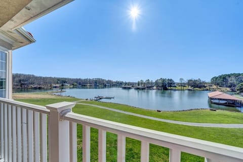 Enjoy the breathtaking view from the upper balcony.