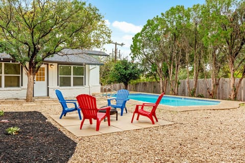 Gather around fire pit with friends/family! Or enjoy the private pool.
