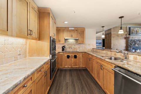 Indoors, Floor, Flooring, Kitchen, Sink