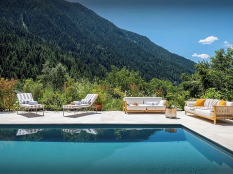 Summer swimming pool