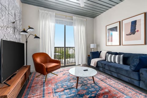 Welcome to our newly launched (December 2024) one-bedroom! Note, these are photos of a neighboring apartment with a similar floorpan and similar styling.