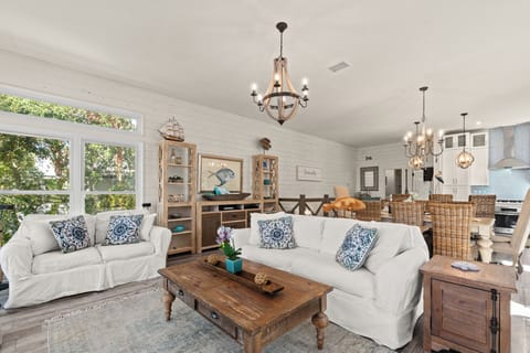 Relaxing Living Room Area for Cozy Lounging and Sleeper Couch 4