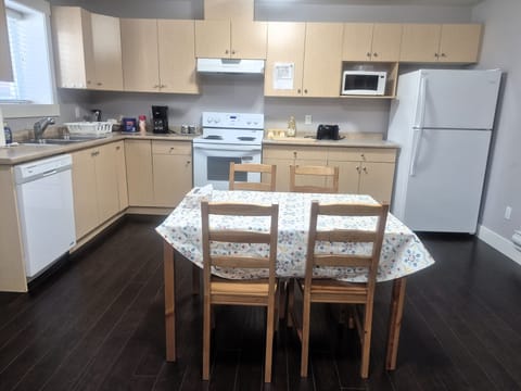 Kitchen and dining room