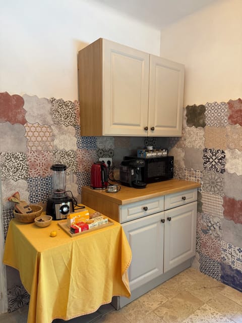 Coffee maker and microwave