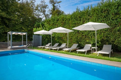 Sundeck by the poolside