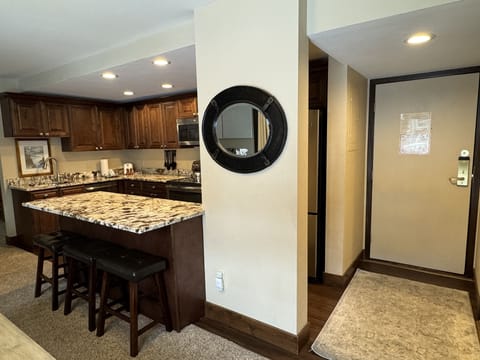 Indoors, Kitchen, Microwave, Oven, Floor