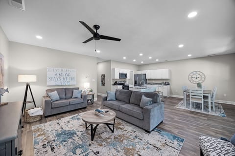 Living - Kitchen - Dining