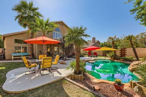 Backyard with Pool