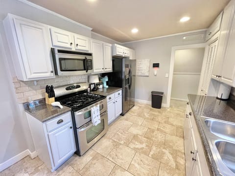 Kitchen with stove