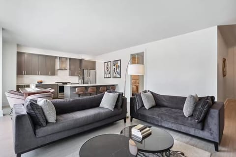 Spacious Open Concept Living Room