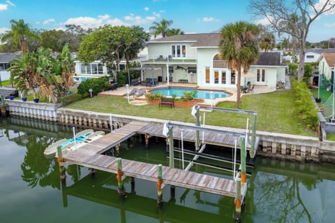Embark on kayak adventures or cast a fishing line from the private dock