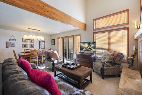Large, open space for relaxing, games, and dining!
