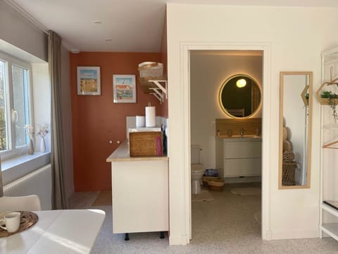 espaces sdb et cuisine prives