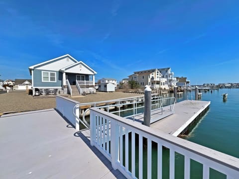 Boat Slip off Fishing Pier