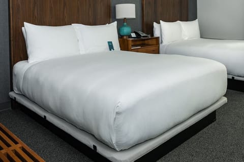 Unit with 2 Queen beds. Exact unit will be assigned upon arrival. Views, colors, and decor may vary.