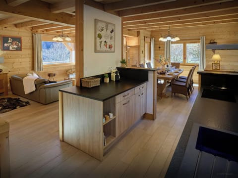 kitchen/dining/living room