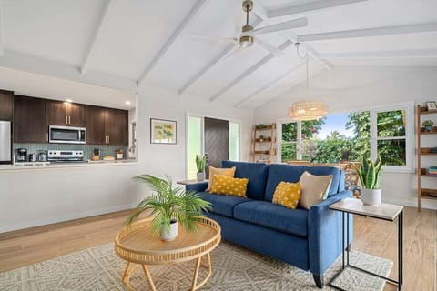 Enjoy a relaxing stay in a bright living area with stylish furnishings.