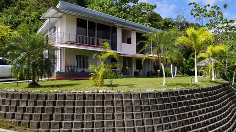 View on the apartments from outside