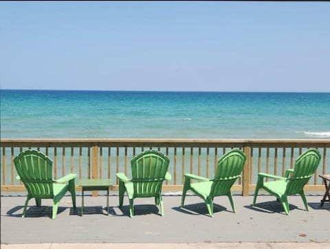 Beach/Patio chairs for your use.