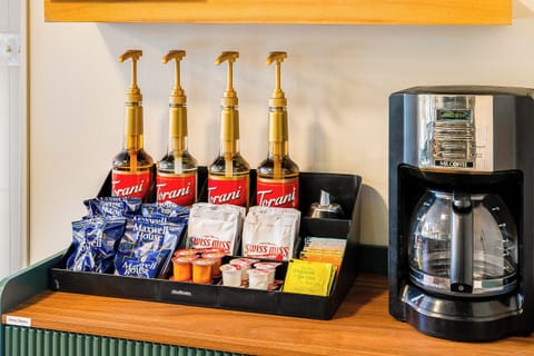 Complimentary coffee bar provided with your stay