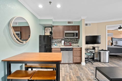 Fully stocked with the basics to whip up a home-style meal. 