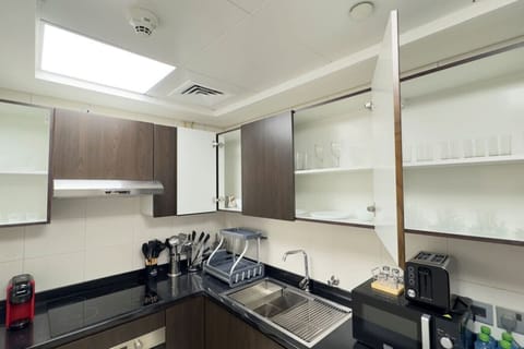 Cook, create, and entertain in a fully equipped kitchen designed for culinary perfection.