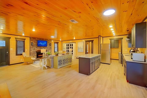 Open-concept living space for great conversation