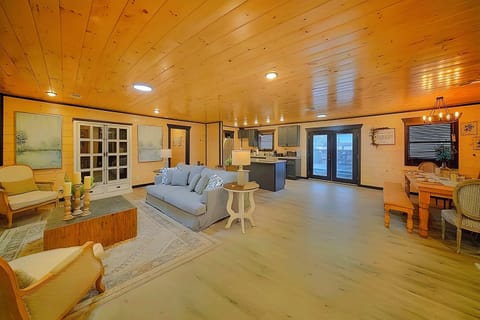 Open-concept living space for great conversation