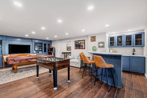 Game room paradise — billiards, foosball, & arcade fun for all ages